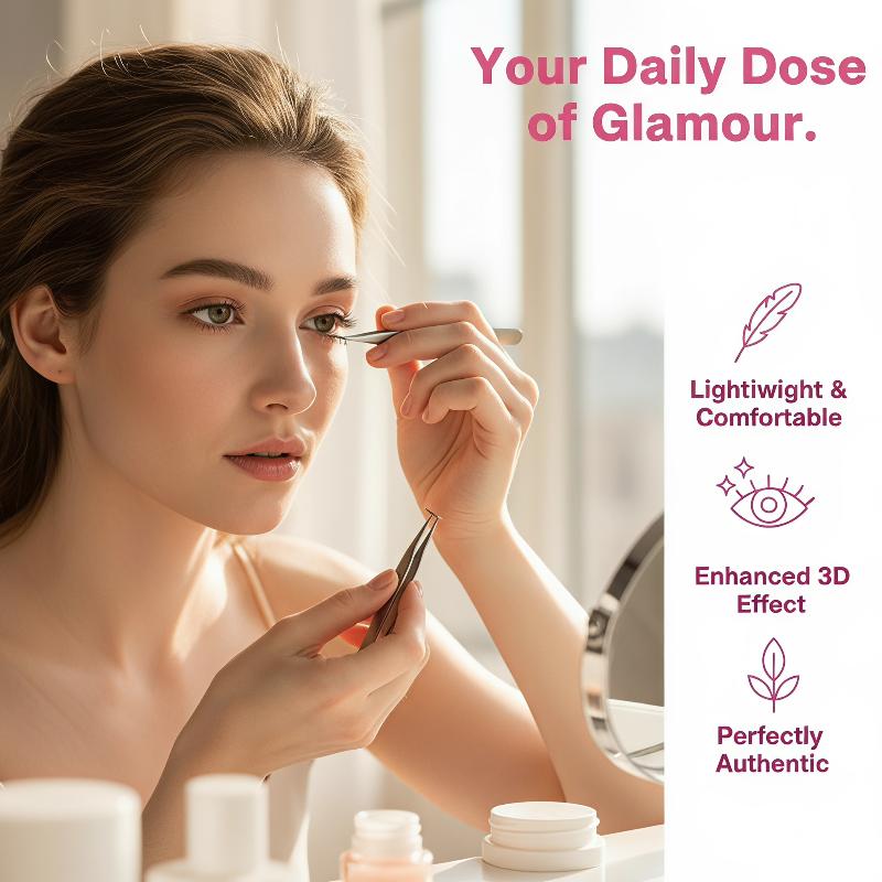 Eyelash Extension Cluster - 1 Set Comic Lower Lash Extension