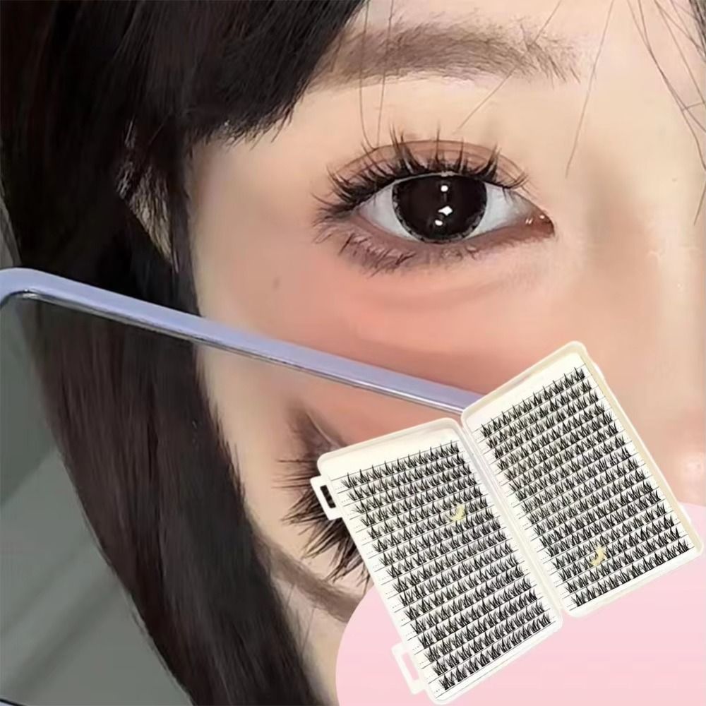 Eyelash Extension Cluster - Natural Look False Eyelashes Bond and