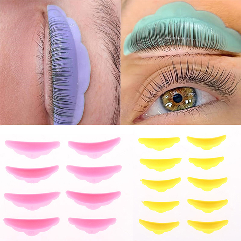 Eyelash Extension Remover At Home - 5Pairs Lash Eyelash Grafting Silicone Perm