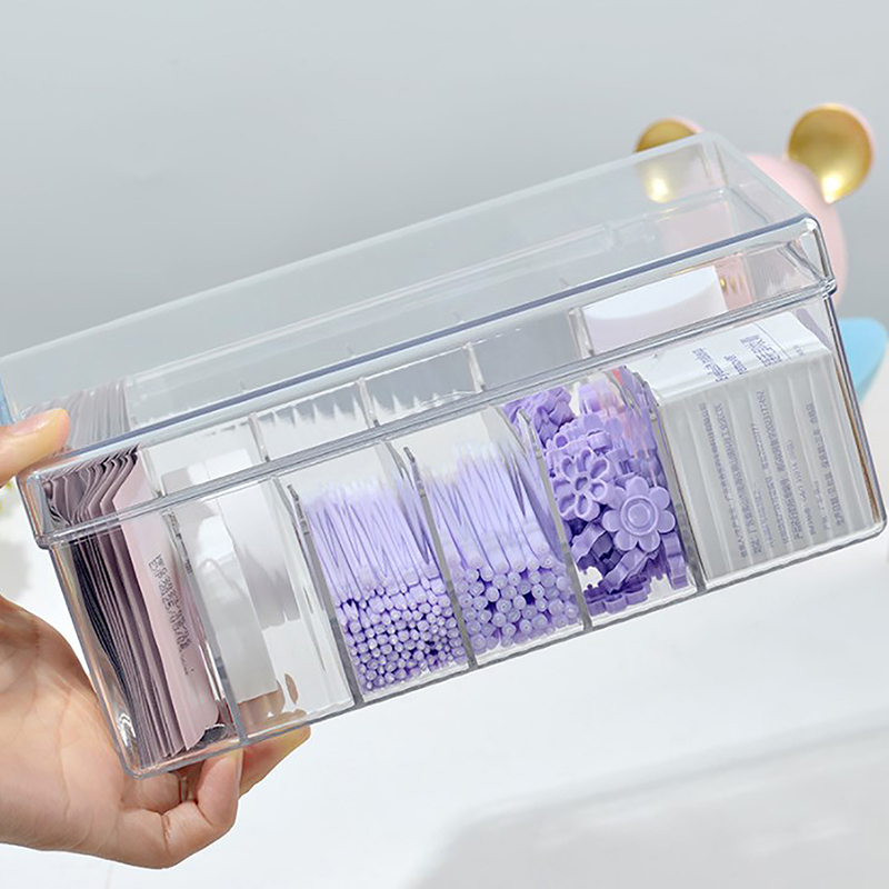 Lash Extension Tweezers - Large Capacity Eyelash Tool Storage Box