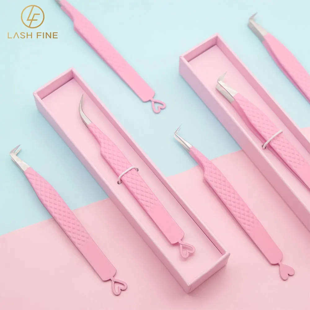Heart-Shaped Eyelash Extension - Lash Extension Tweezers review and price
