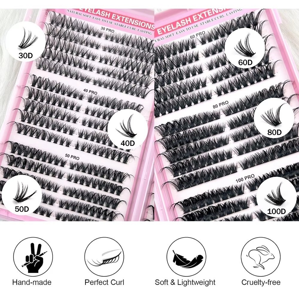 8-16mm Length False Eyelashes  - Lash Fan Volume review and price