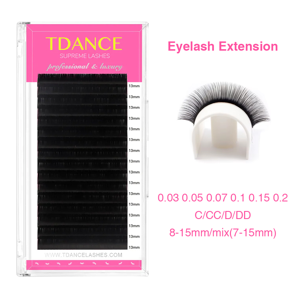 TDANCE Eyelash Extension 16Row - Eyelash Extension Korean review and price