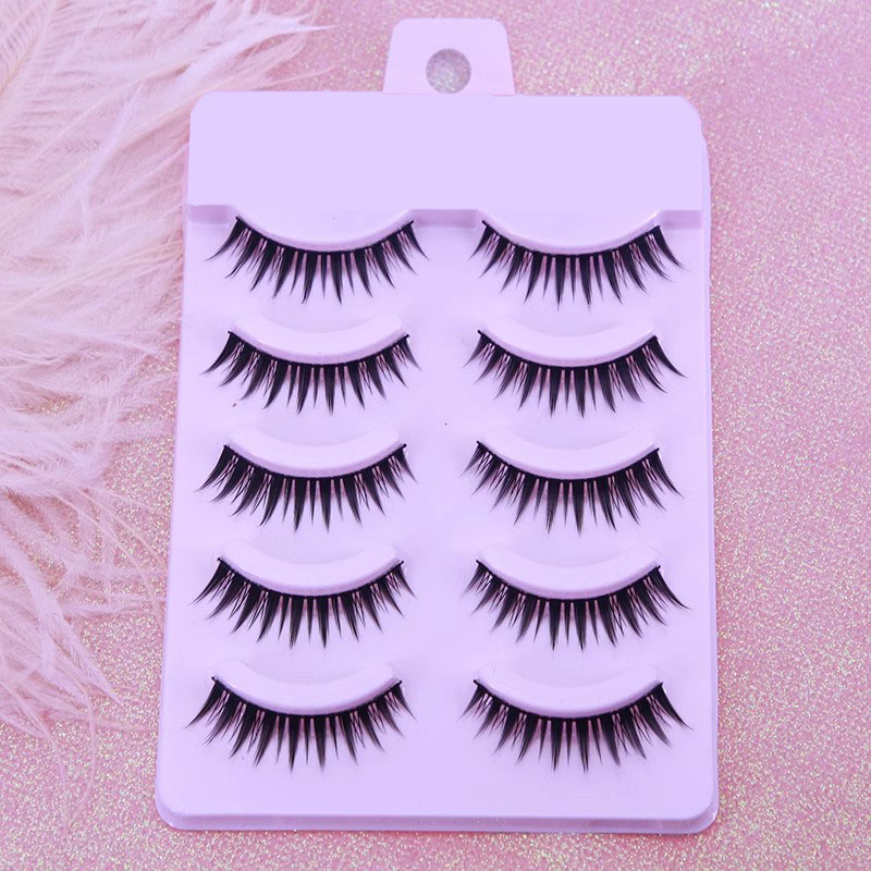 Handmade 5 Pairs Japanese Styl - Eyelash Extension Japanese Style review and price