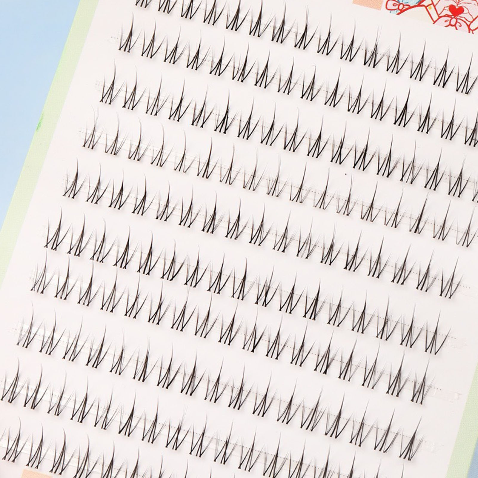 Wispy individual lashes Korean - Eyelash Extension Korean review and price