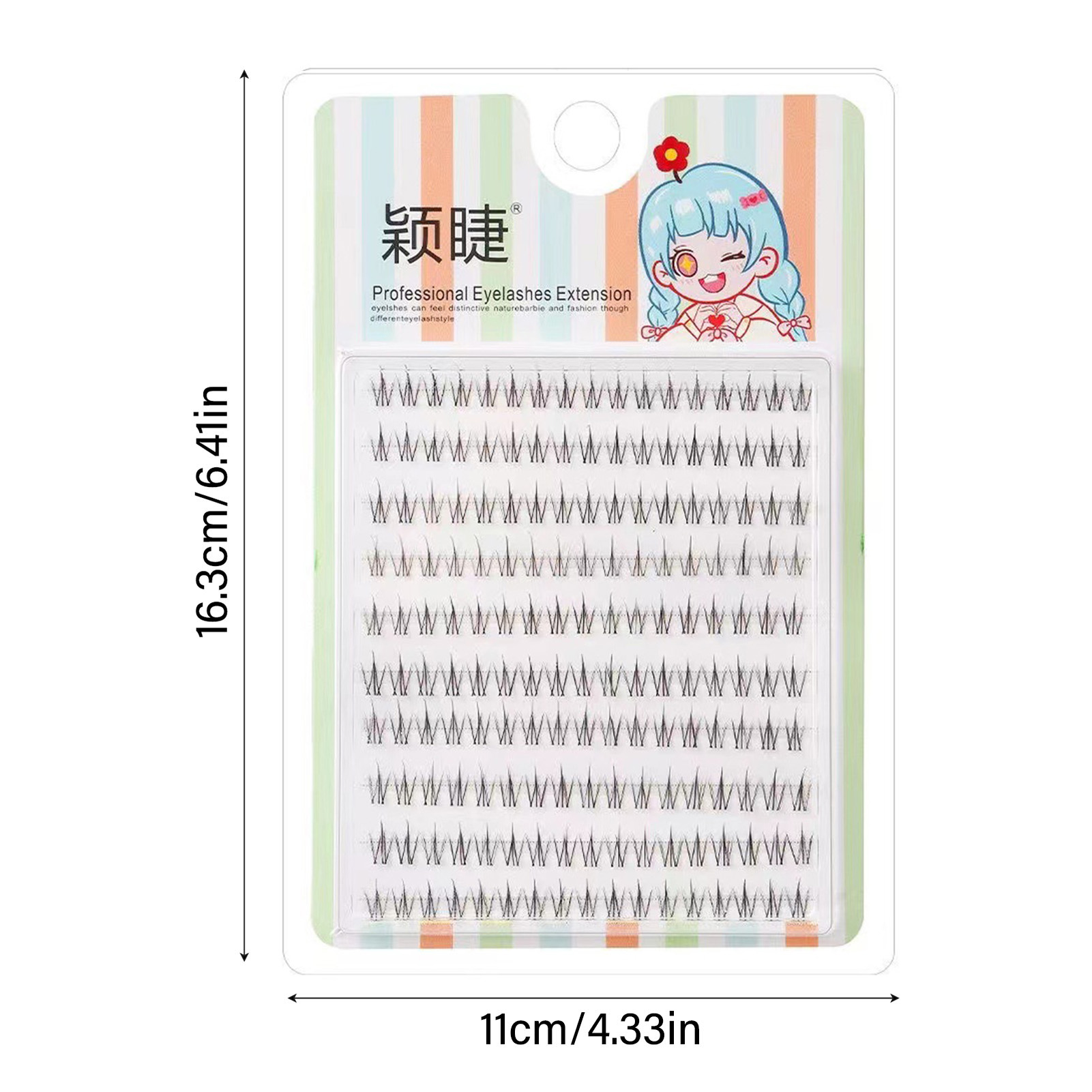 Wispy individual lashes Korean - Eyelash Extension Korean review and price