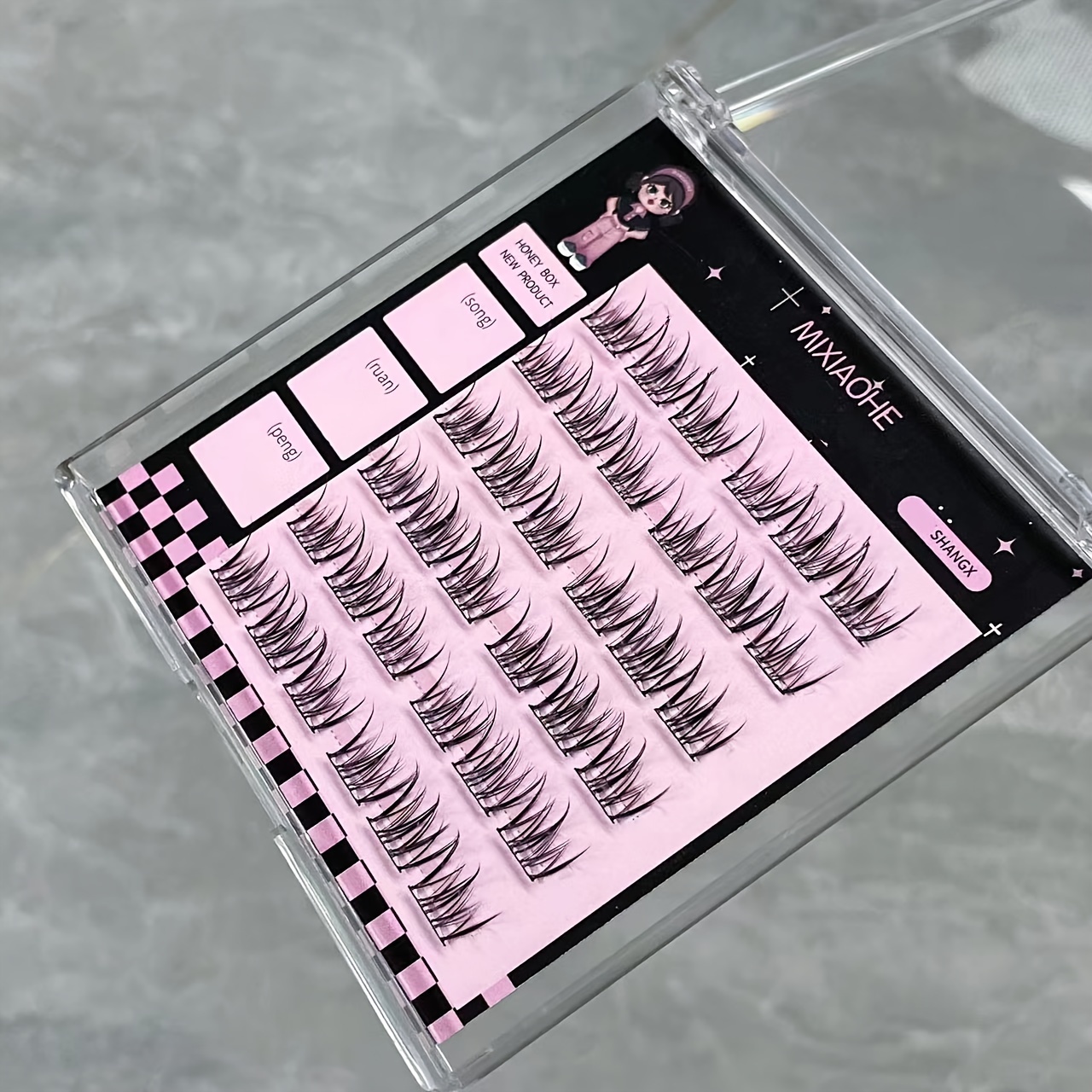 Mixiaohe Korean Pure Style Clu - Eyelash Extension Korean review and price