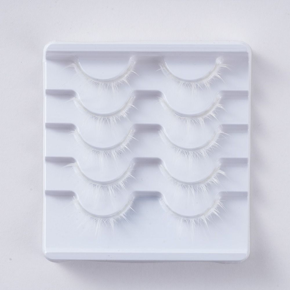 Hot White White Anime Eyelashe - Eyelash Extension Japanese Style review and price