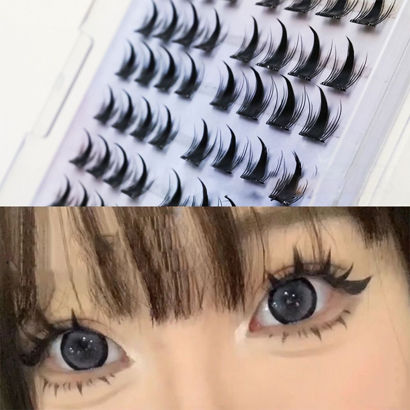 Simulation False Eyelashes Com - Eyelash Extension Cluster review and price