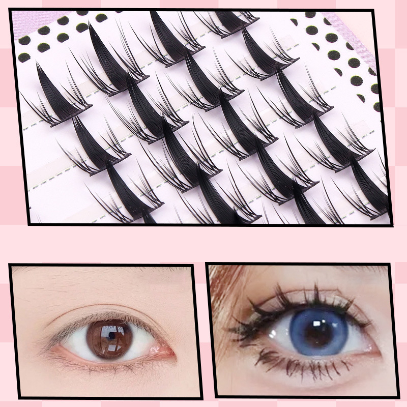 Simulation False Eyelashes Com - Eyelash Extension Cluster review and price