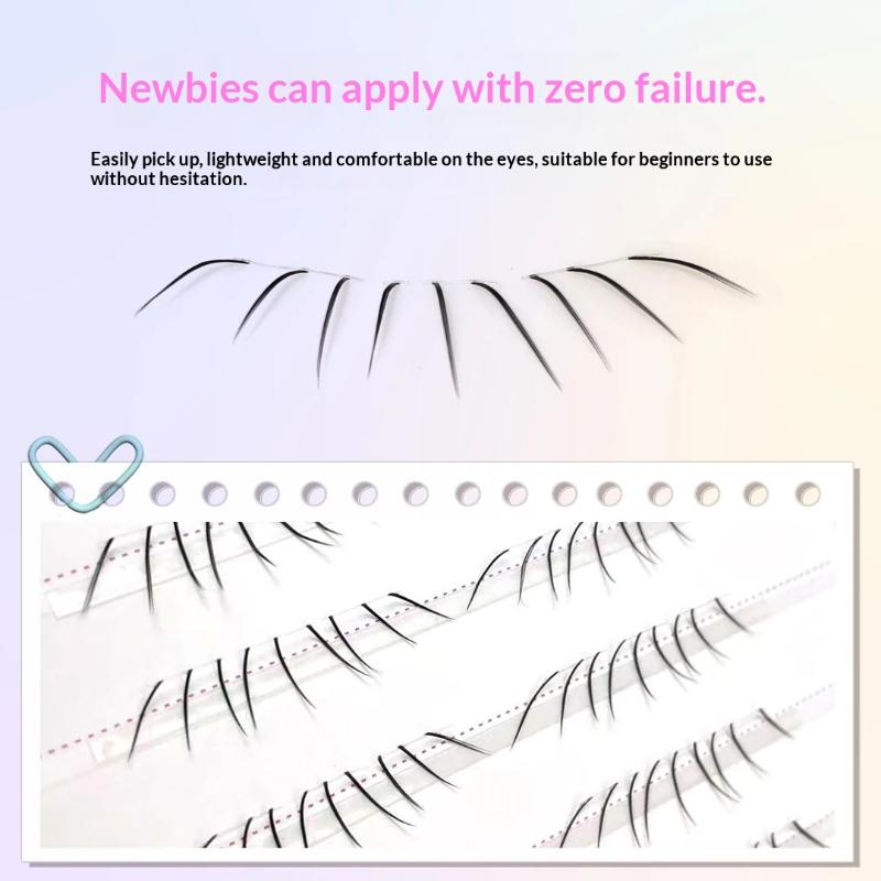 1 Set Comic Lower Lash Extensi - Eyelash Extension Cluster review and price