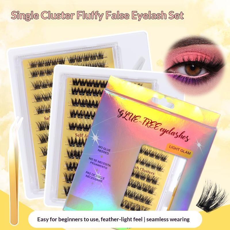 New DIY Lashes Extension Kit G - Eyelash Extension Cluster review and price