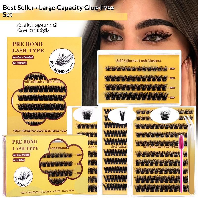 New DIY Lashes Extension Kit G - Eyelash Extension Cluster review and price