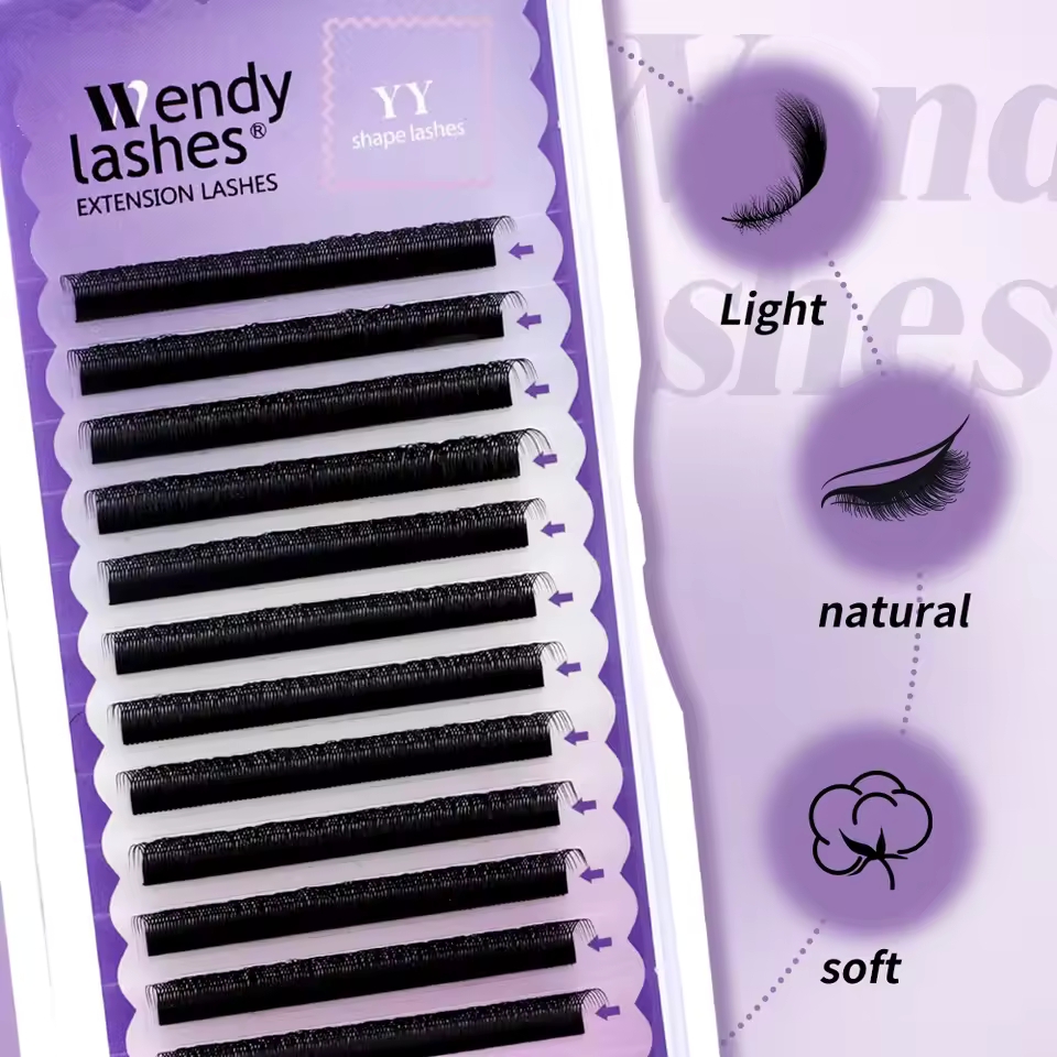 WENDY 2D YY Shape C/D Curl Eya - Lash Fan Volume review and price