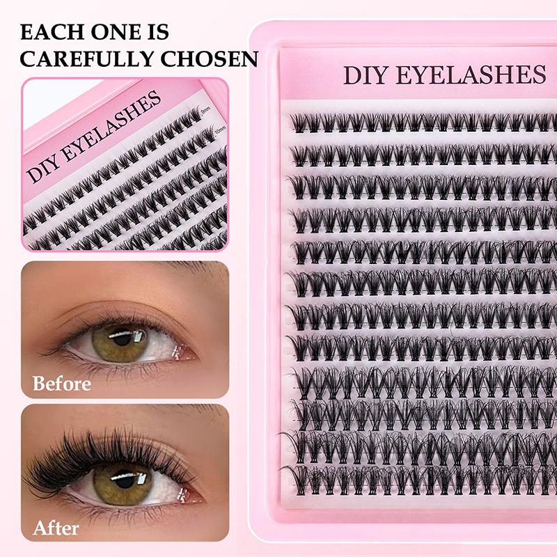 Natural Cluster Feathe-r Lash  - Eyelash Extension Cluster review and price