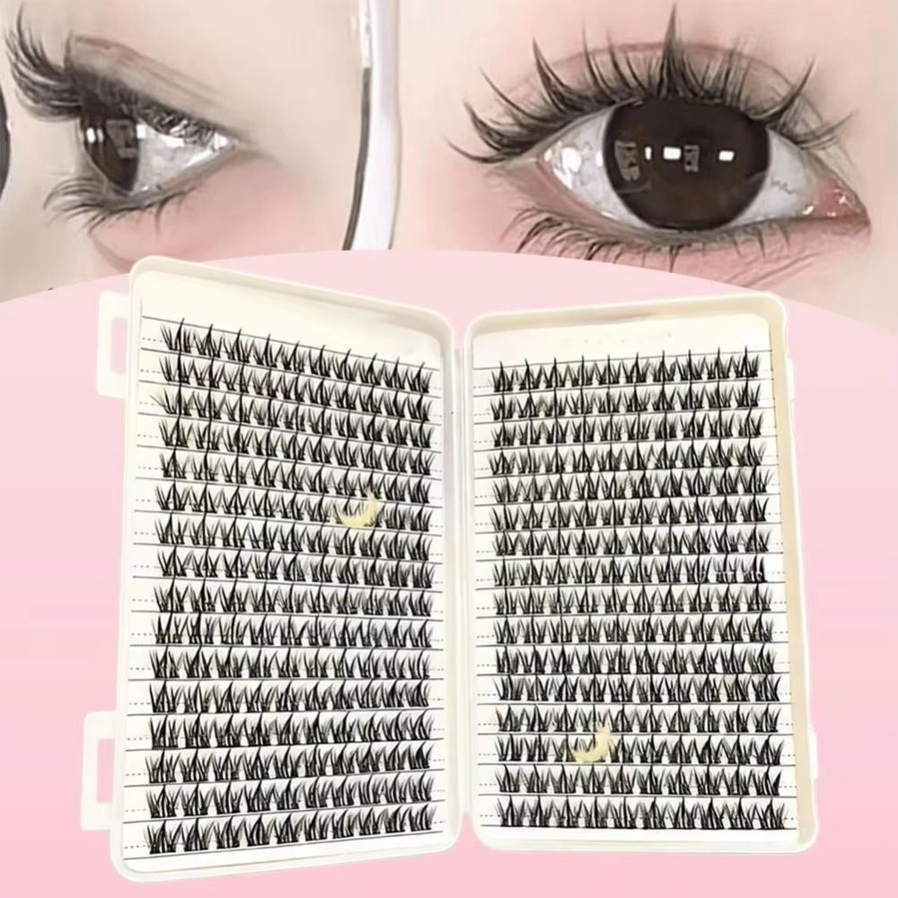 Natural Look False Eyelashes B - Eyelash Extension Cluster review and price