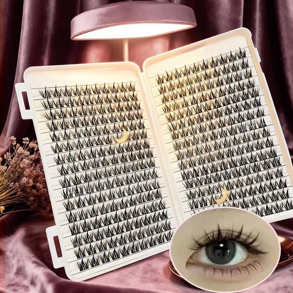 Natural Look False Eyelashes B - Eyelash Extension Cluster review and price