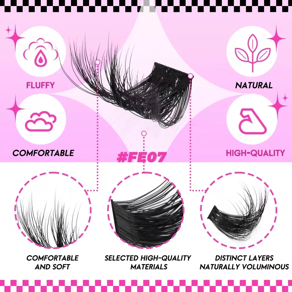 QIUNING Lash Clusters Kit Indi - Lash Extension Tweezers review and price
