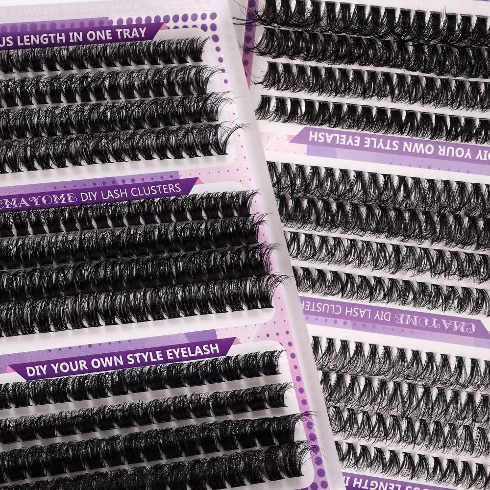 Natural Look False Eyelashes W - Eyelash Extension Cluster review and price