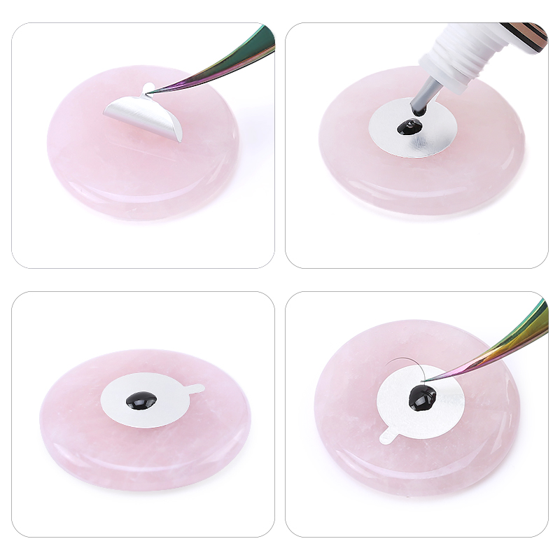 Glue Pallet Eyelashes Extensio - Eyelash Extension Remover At Home review and price