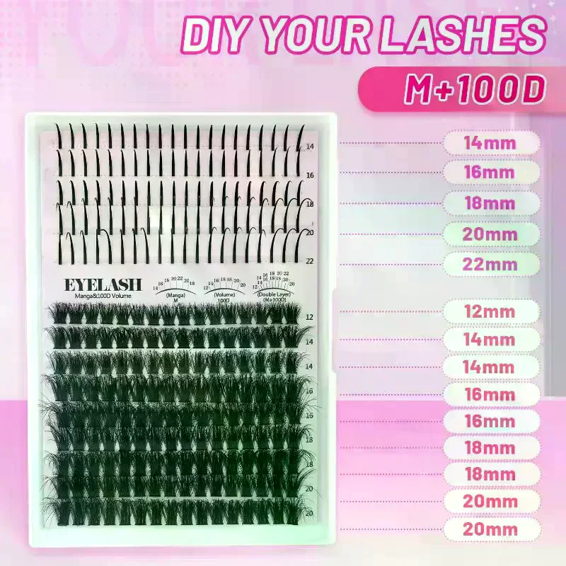 Lash Clusters Kit Lash Spikes  - Eyelash Extension Volume review and price