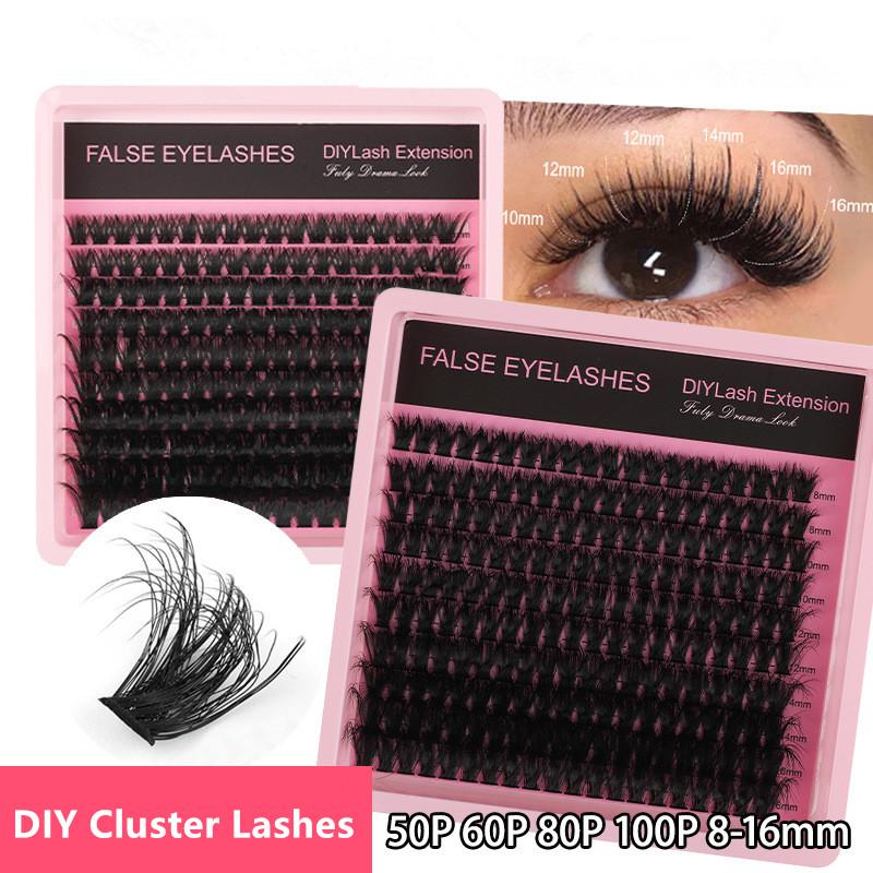 New 10Row 140 Clusters Fluffy  - Eyelash Extension Cluster review and price