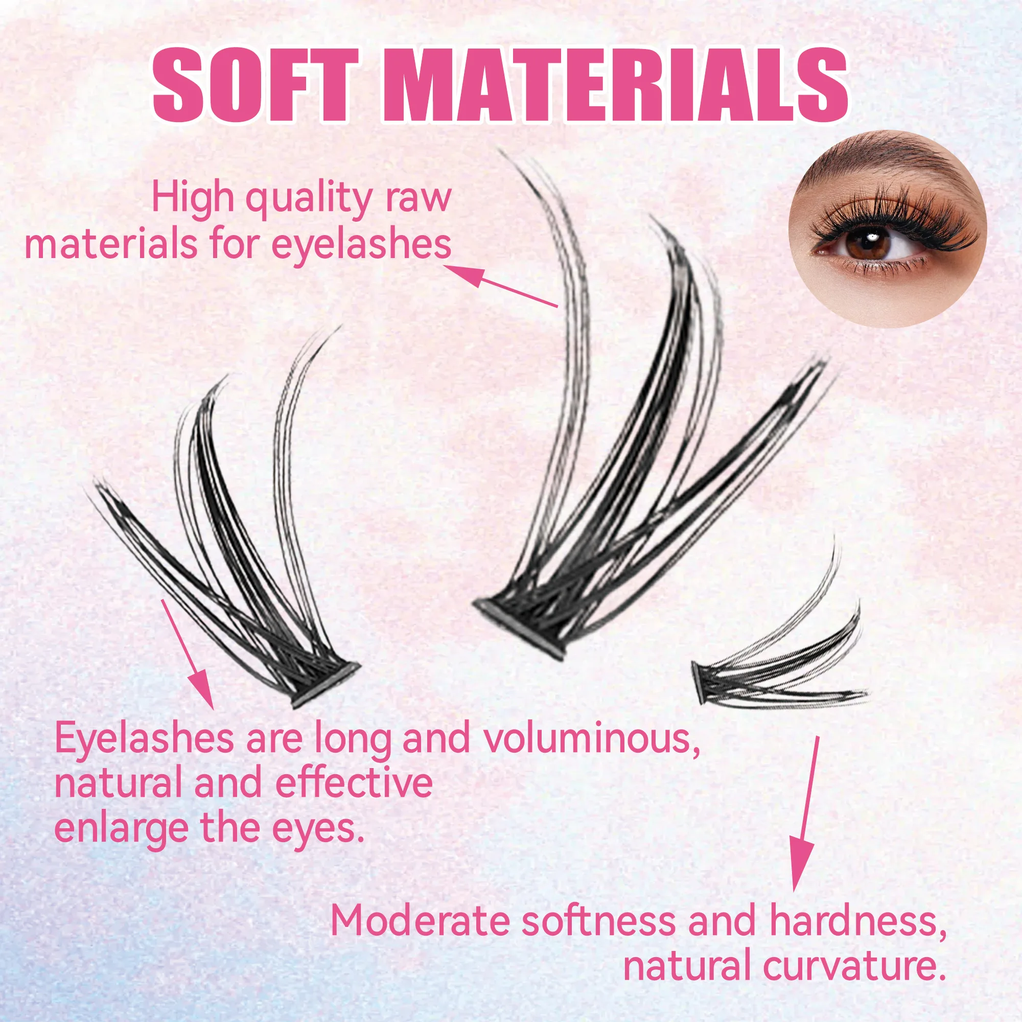 Eyelashes 200 PCS Clusters Las - Eyelash Extension Remover At Home review and price