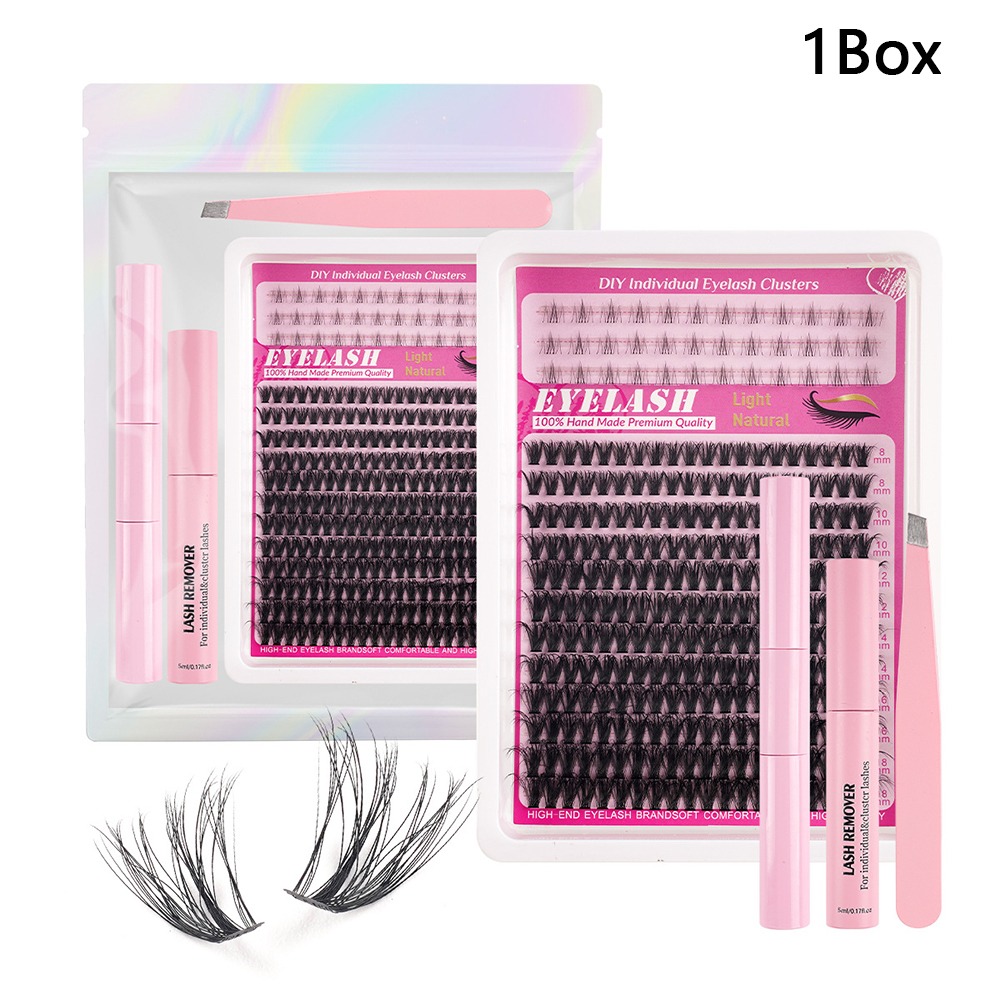 8-18mm Length False Eyelashes  - Eyelash Extension Cluster review and price
