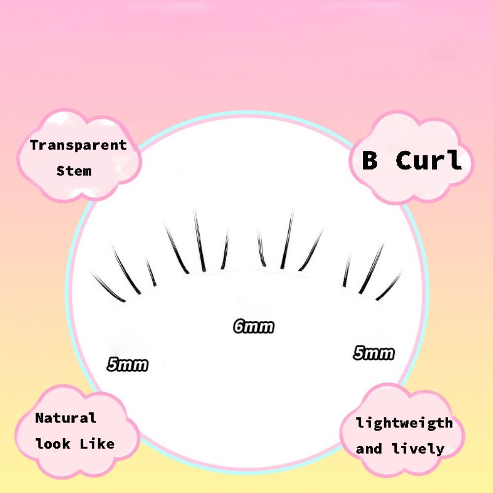 Korean Lower Eyelashes 3D Mink - Eyelash Extension Korean review and price