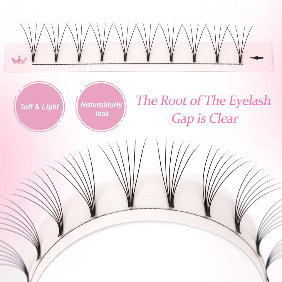 Rujade Premade Volume Fans Sho - Eyelash Extension Korean review and price