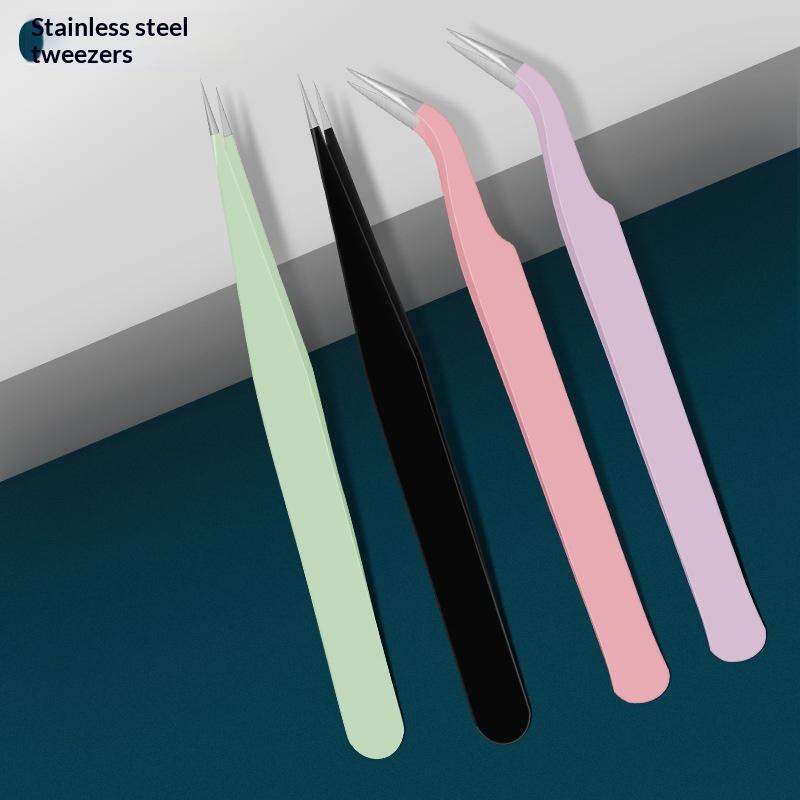 Stainless Steel Tweezers  Prec - Lash Extension Tweezers review and price
